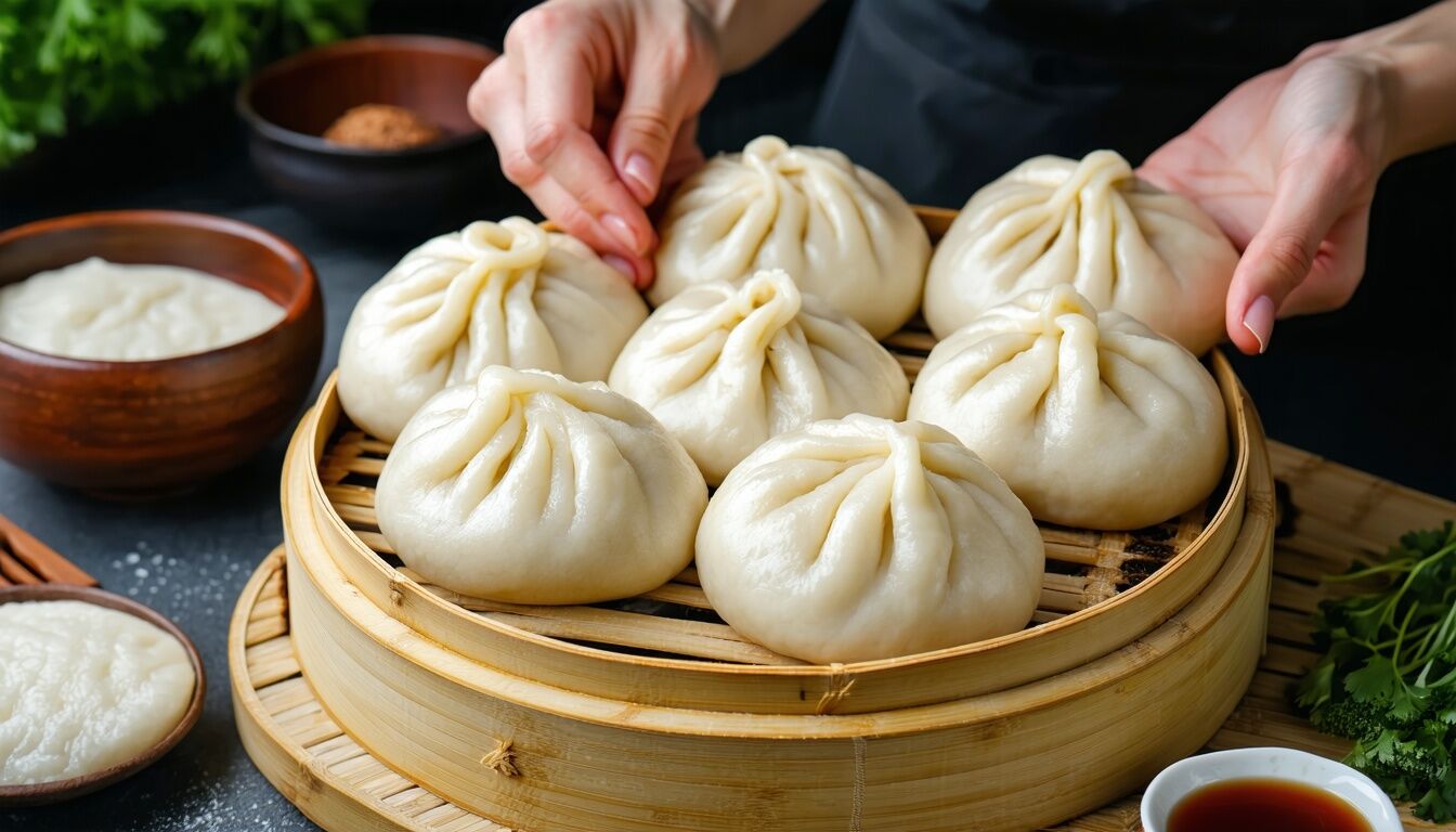 Recette Bao Buns au poulet façon street food