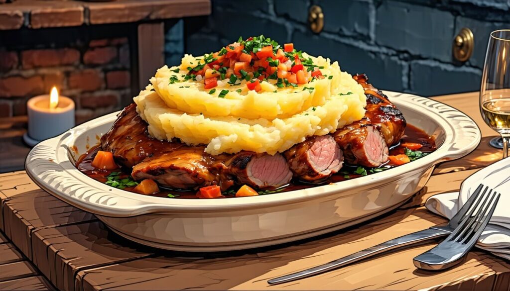 Parmentier de confit de canard facile à réaliser