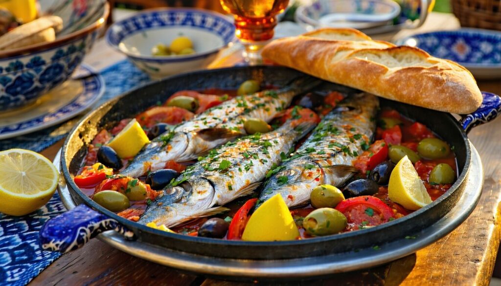 Recette traditionnelle de Tajine de poisson à la marocaine