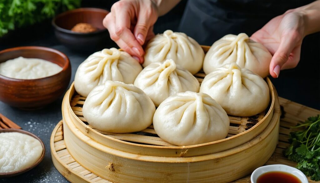 Recette Bao Buns au poulet