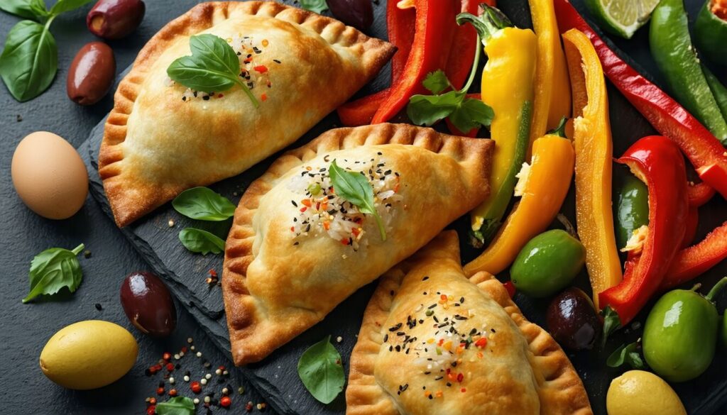 empanadas au thon et poivrons